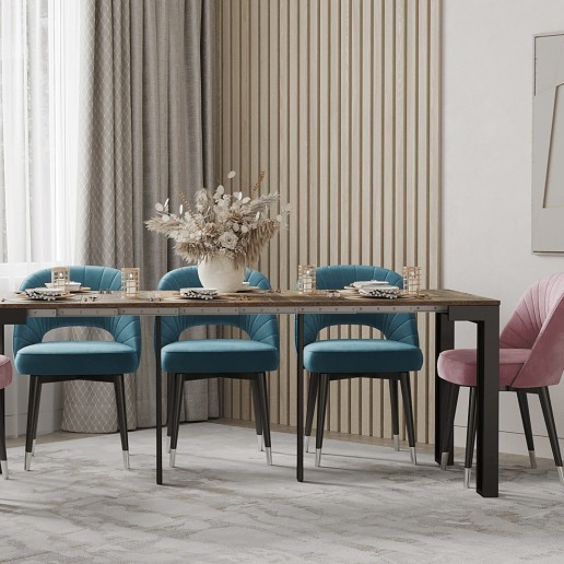 Консольный стол-трансформер F1 в интерьере