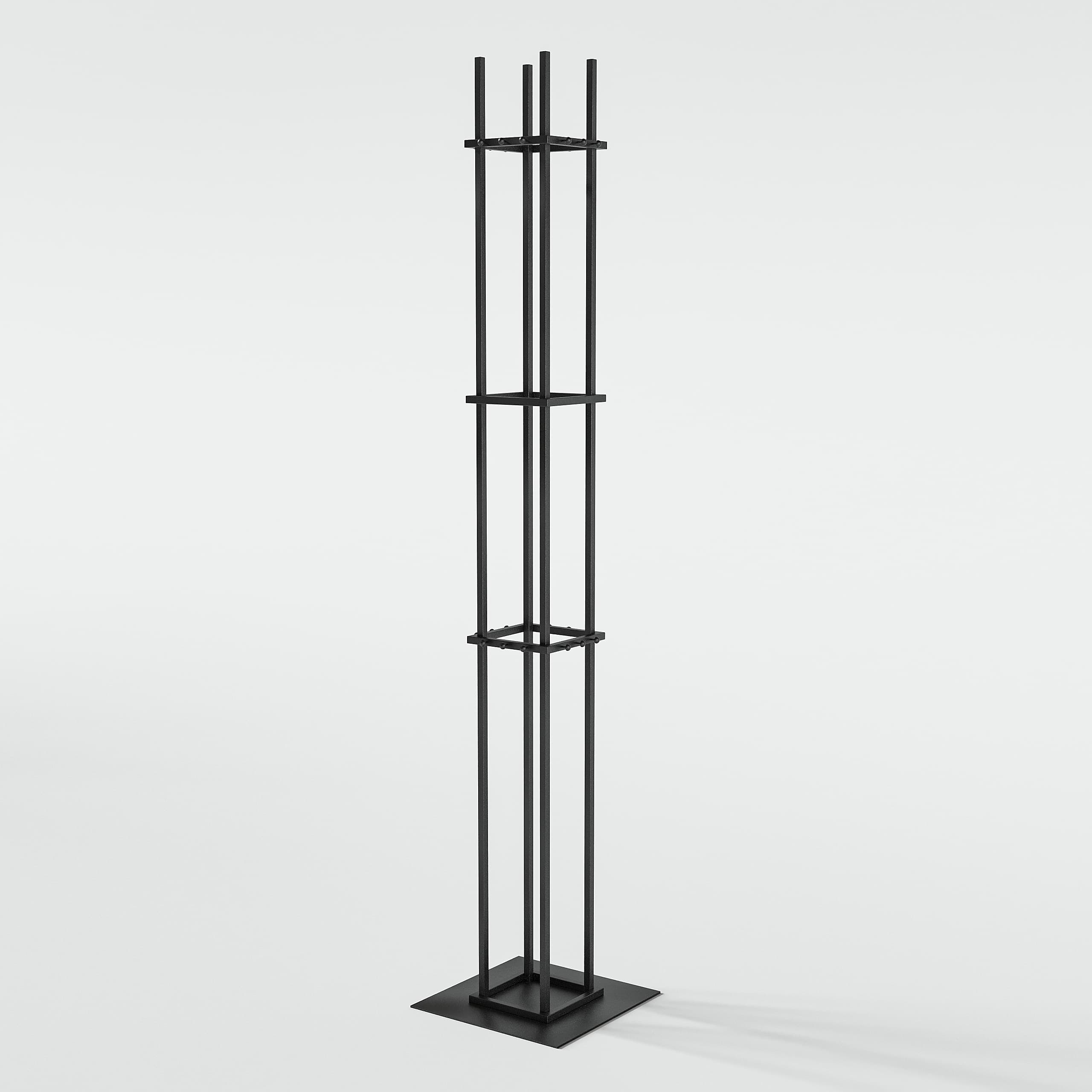 24 крючка на вешалке